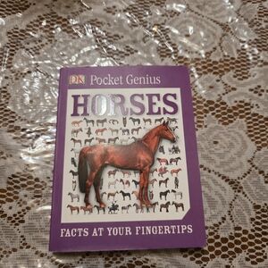 Pocket Genius Horses Book - Purple Cover